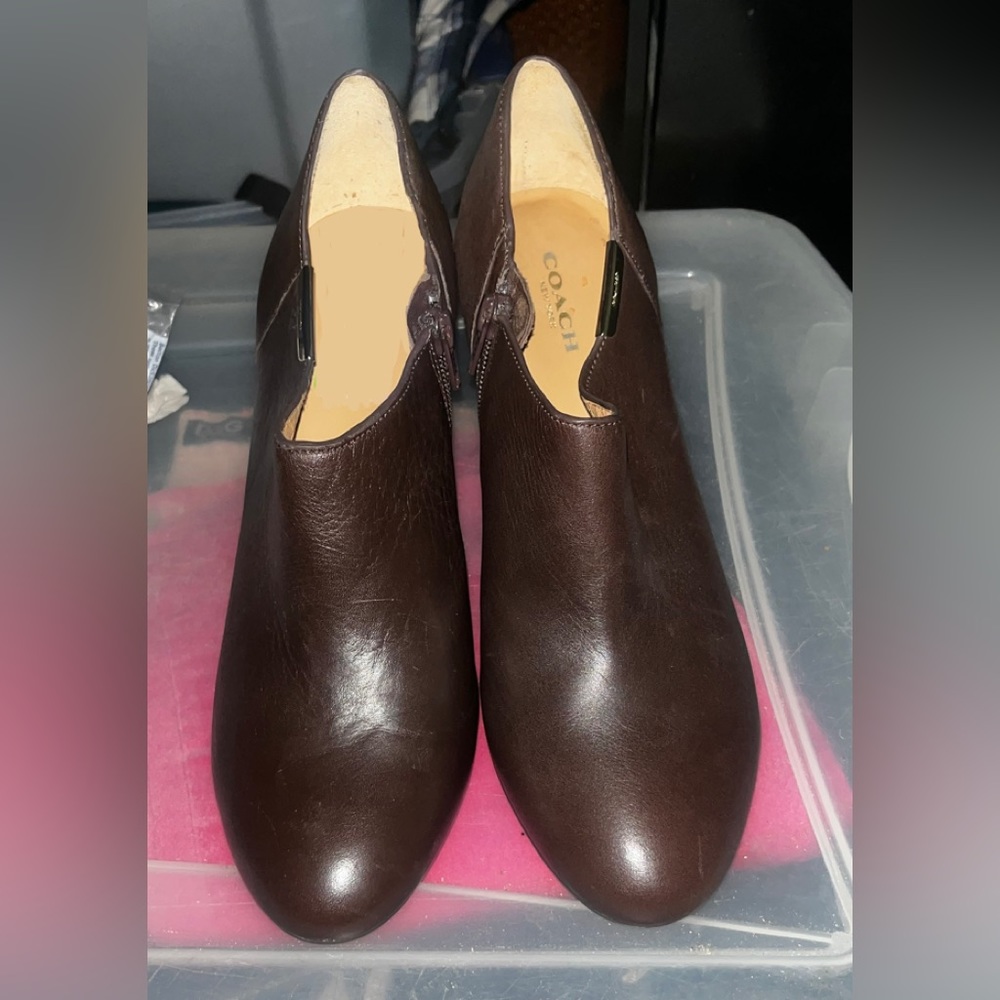 Coach leather booties - Picture 3 of 5